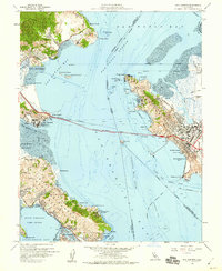 San Quentin 1959 topographic map thumbnail