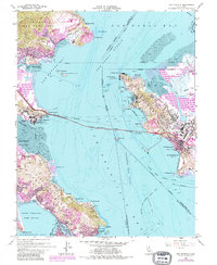 San Quentin 1959 topographic map thumbnail