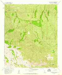 San Rafael Mtn 1959 topographic map thumbnail