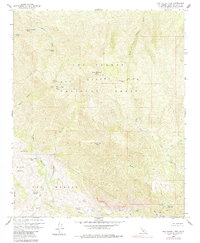 San Rafael Mtn 1959 topographic map thumbnail
