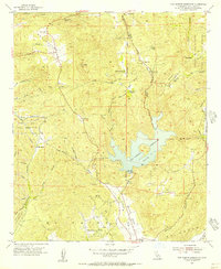 San Vicente Reservoir 1955 topographic map thumbnail