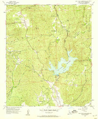 San Vicente Reservoir 1955 topographic map thumbnail