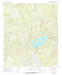 San Vicente Reservoir 1955 topographic map thumbnail
