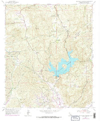San Vicente Reservoir 1955 topographic map thumbnail