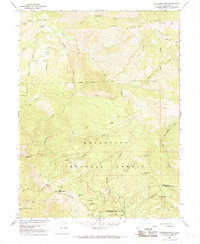 Sanhedrin Mtn 1966 topographic map thumbnail