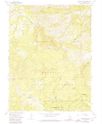 Sanhedrin Mtn 1966 topographic map thumbnail