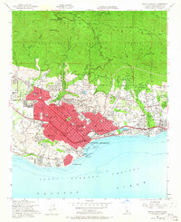 Santa Barbara 1952 topographic map thumbnail