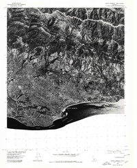 Santa Barbara 1976 topographic map thumbnail