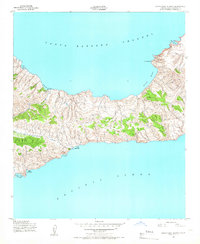 Santa Cruz Island C 1943 topographic map thumbnail