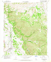 Santa Margarita 1965 topographic map thumbnail