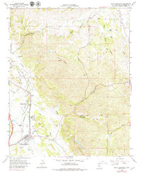 Santa Margarita 1965 topographic map thumbnail
