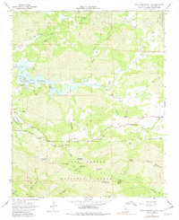 Santa Margarita Lake 1967 topographic map thumbnail