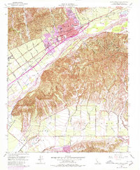 Santa Paula 1951 topographic map thumbnail