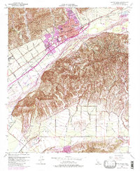 Santa Paula 1951 topographic map thumbnail