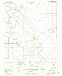 Santa Rita Bridge 1962 topographic map thumbnail