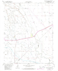 Santa Rita Bridge 1962 topographic map thumbnail