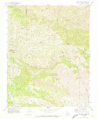 Santa Rita Peak 1969 topographic map thumbnail