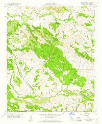 Santa Rosa Hills 1959 topographic map thumbnail