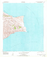 Santa Rosa Island East 1943 topographic map thumbnail