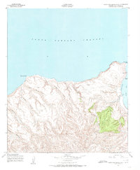Santa Rosa Island North 1943 topographic map thumbnail