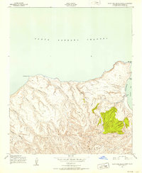 Santa Rosa Island North 1943 topographic map thumbnail