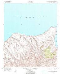 Santa Rosa Island North 1943 topographic map thumbnail