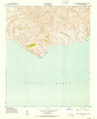 Santa Rosa Island South 1943 topographic map thumbnail