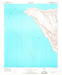 Santa Rosa Island West 1943 topographic map thumbnail
