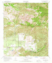 Santa Susana topographic map thumbnail