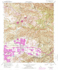 Santa Susana 1951 topographic map thumbnail