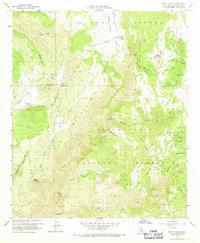 Santa Ysabel 1960 topographic map thumbnail