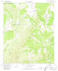 Santa Ysabel 1960 topographic map thumbnail