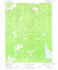 Sardine Peak 1981 topographic map thumbnail