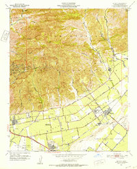 Saticoy 1951 topographic map thumbnail