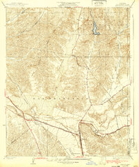 Saugus 1933 topographic map thumbnail