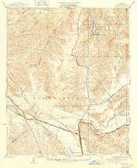 Saugus 1933 topographic map thumbnail