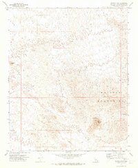 Savahia Peak 1971 topographic map thumbnail