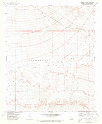 Savahia Peak NE 1971 topographic map thumbnail