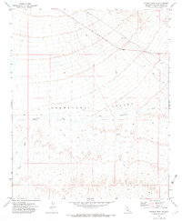 Savahia Peak NE 1971 topographic map thumbnail