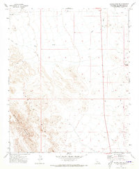 Savahia Peak SW 1971 topographic map thumbnail