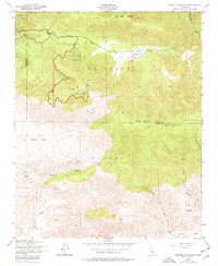 Sawmill Mountain 1943 topographic map thumbnail
