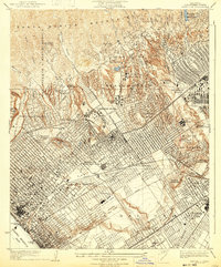 Sawtelle 1934 topographic map thumbnail
