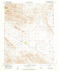 Sawtooth Ridge 1961 topographic map thumbnail