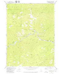 Sawyers Bar 1979 topographic map thumbnail