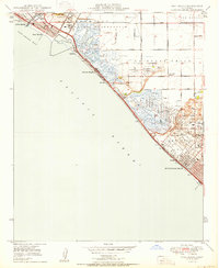 Seal Beach 1950 topographic map thumbnail
