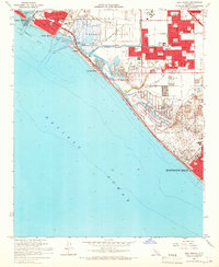 Seal Beach 1965 topographic map thumbnail