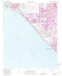 Seal Beach 1965 topographic map thumbnail