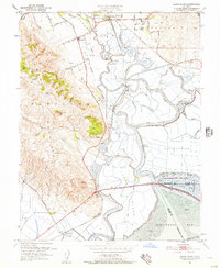 Sears Point 1951 topographic map preview