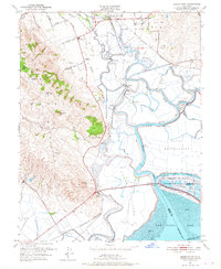 Sears Point 1951 topographic map thumbnail