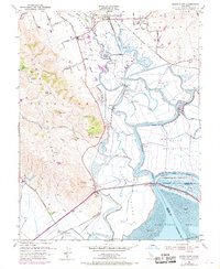 Sears Point 1951 topographic map thumbnail